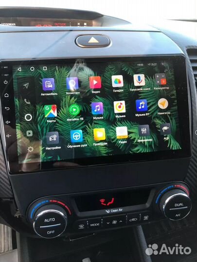 Штатная android автомагнитола(шгу) на kia cerato 3