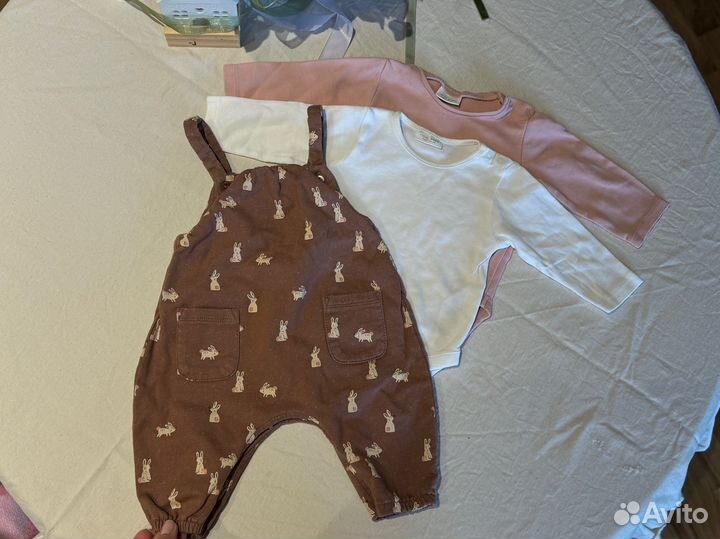 Комбинезон, боди next 62 пакетом, комплект