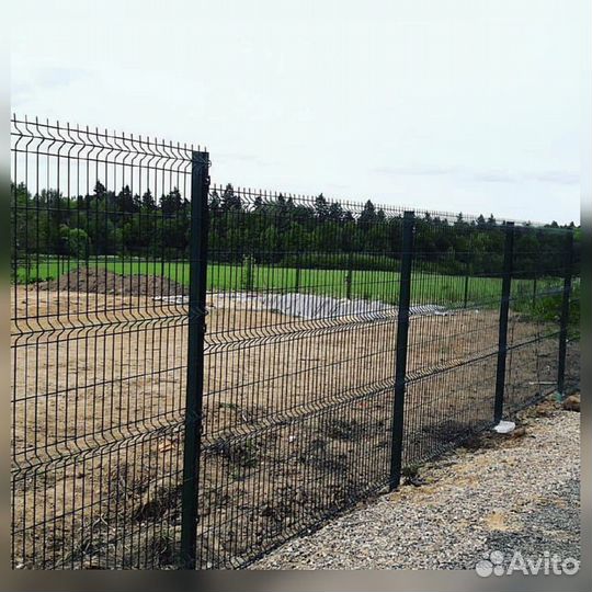 Сетка для забора 3d