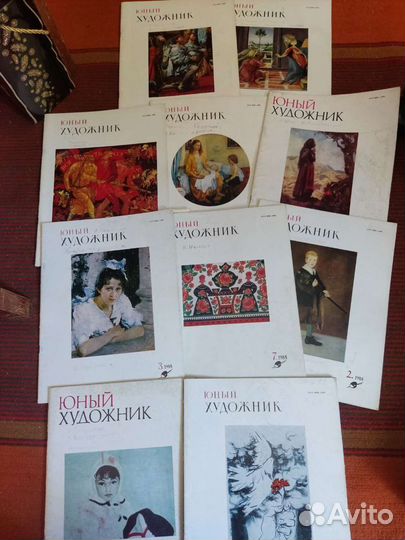 Альбомы по искусству,Юный художник журналы