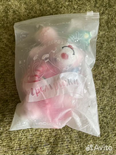 Носочки и браслетики погремушки