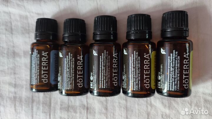 Эфирные масла doterra мята лемонграсс