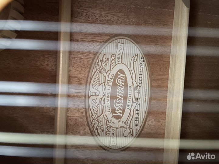 Электроакустическая гитара Wushburn HD 10SCE 12-0