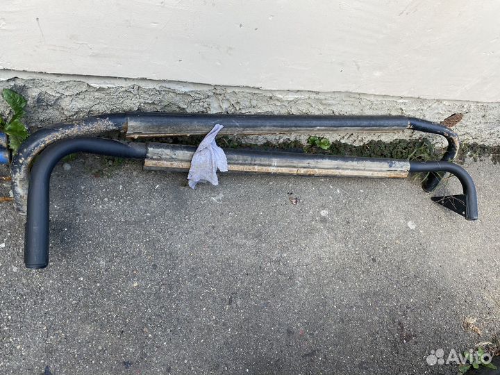 Трубы (защита) порога УАЗ Патриот