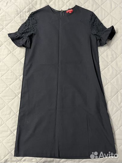 Платье школьное синее