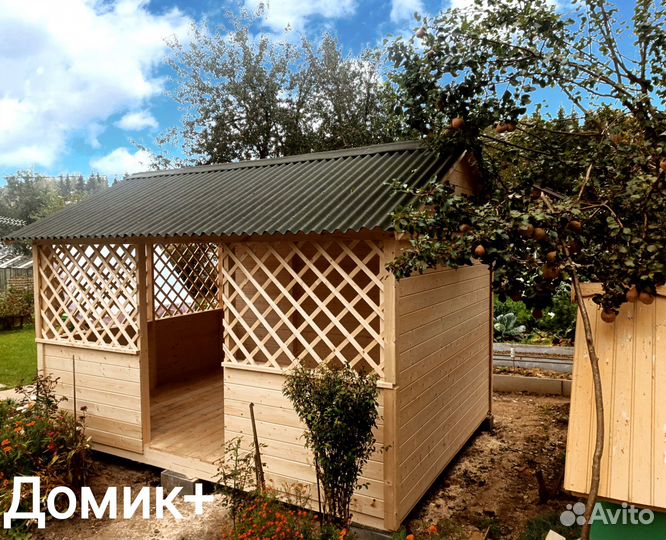 Беседка уличная на дачу