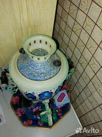 Самовар электрический Гжель