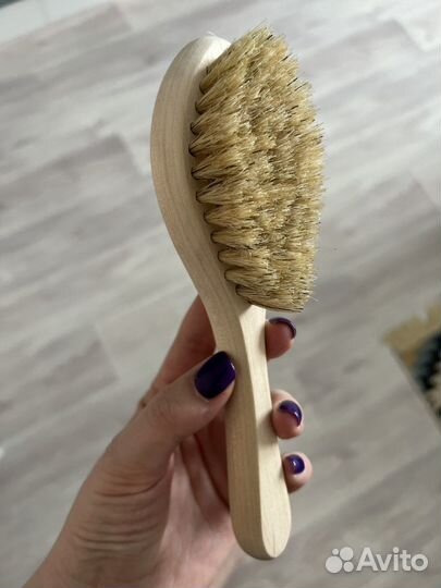 Щетка для сухого массажа новая