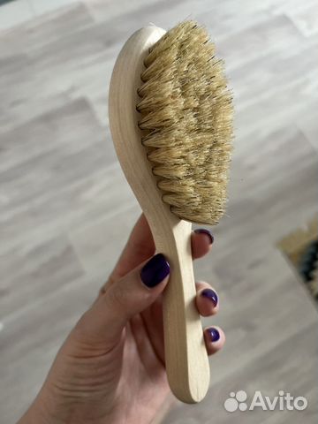 Щетка для сухого массажа новая