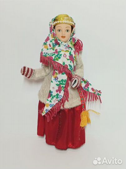 Кукла фарфоровая ручной работы