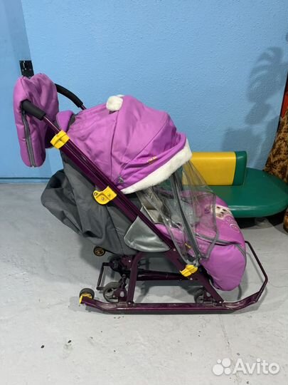 Коляска санки