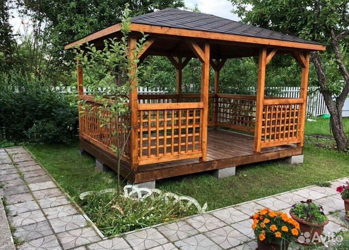 Летняя беседка