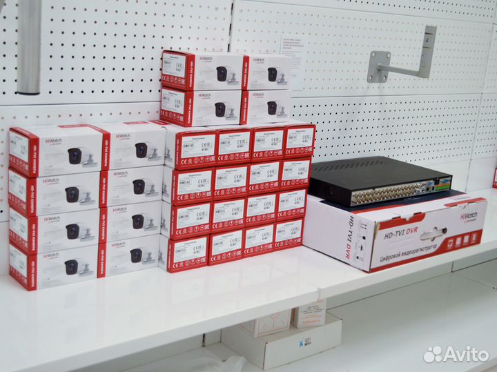 Видеокамеры уличные 2мп с регистратором