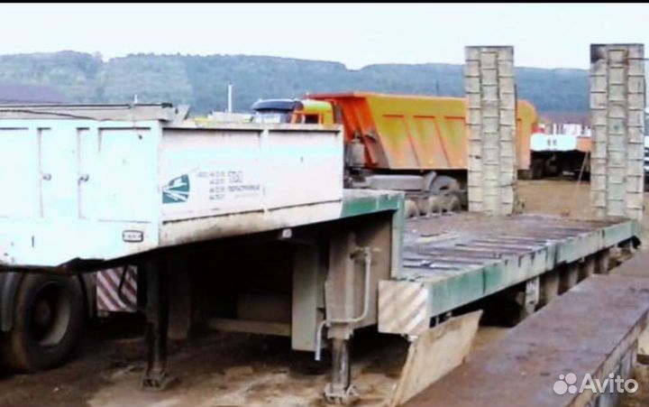 Полуприцеп трал (тяжеловоз) Тверьстроймаш 99395Е, 2008