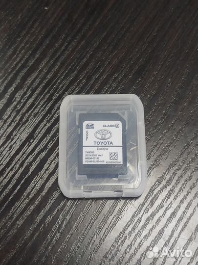 SD карта Toyota TNS 350 Россия и Европа 2020