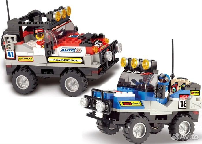 Конструктор Sluban (lego) Внедорожники «Экспедиция