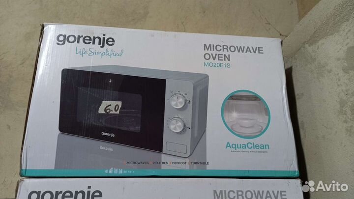 Микроволновые печи Gorenje белые, чёрные, серебро