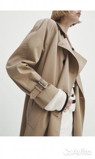 Massimo dutti тренч