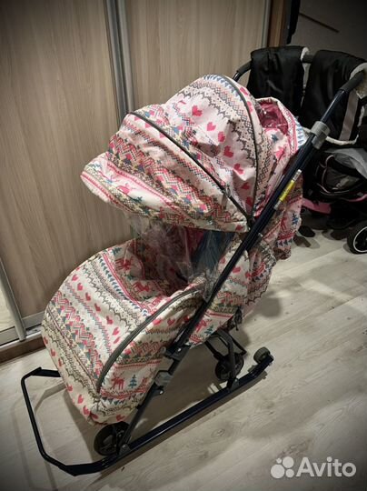 Коляска санки