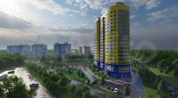 2-к. квартира, 56,5 м², 10/18 эт.