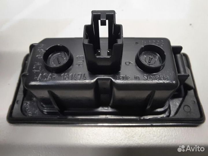 Фонарь освещения номерного знака audi A1 A3 A4 A6