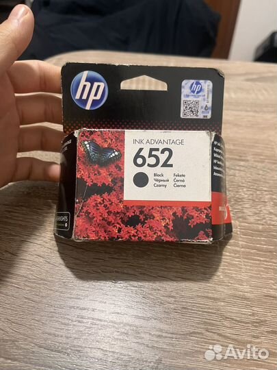 Картридж для hp 652 ч/б и цветной