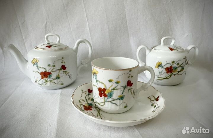Сервиз чайный кофейный до 1917