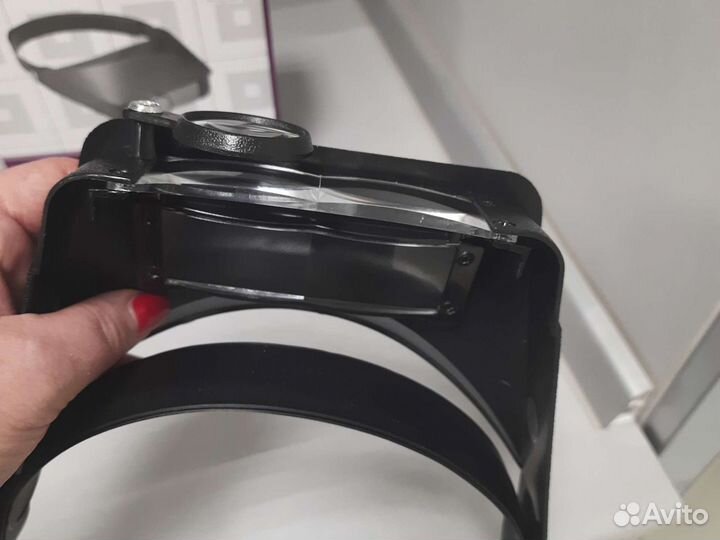 Лупа налобная