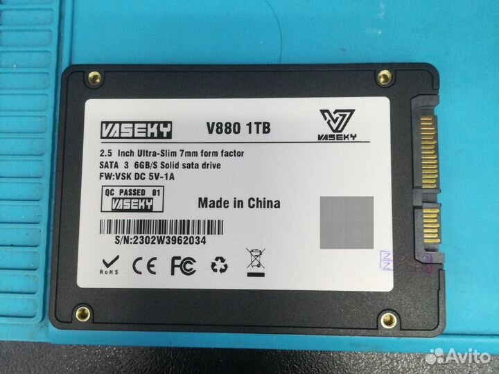 SSD накопитель 1TB