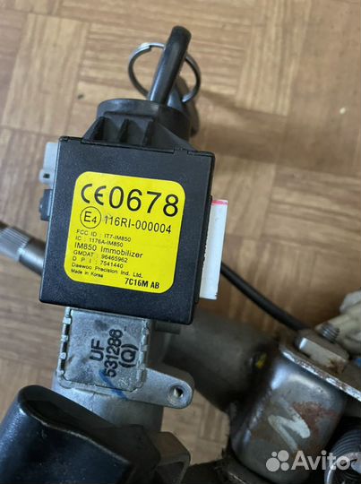 Замок зажигания в сборе Chevrolet Aveo T250