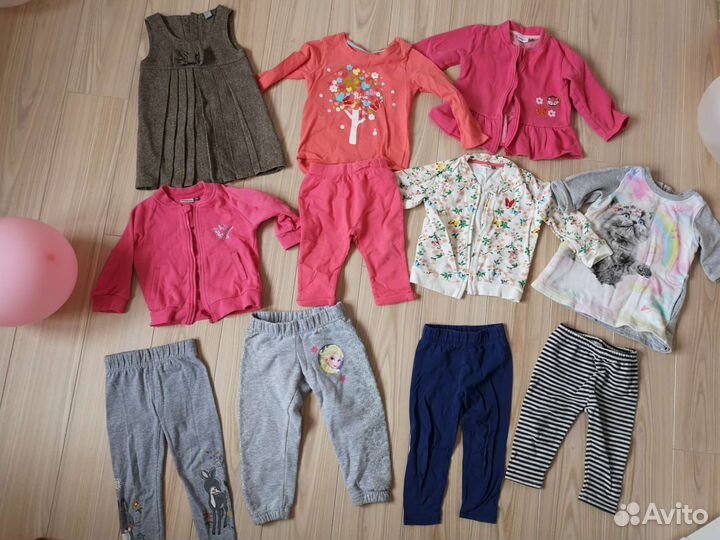 Вещи для девочки 1-2 года