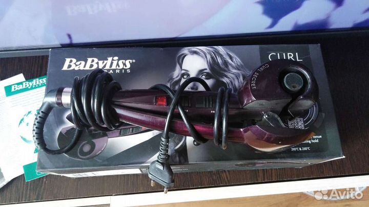 Электрощипцы Babyliss, автоматическая плойка