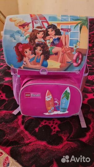 Рюкзак школьный для девочки lego