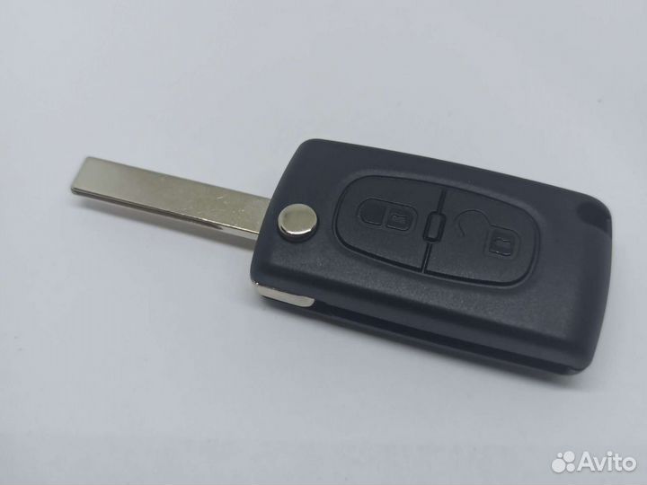 Ключ Peugeot 308 / Пежо 308 2 кнопки европа