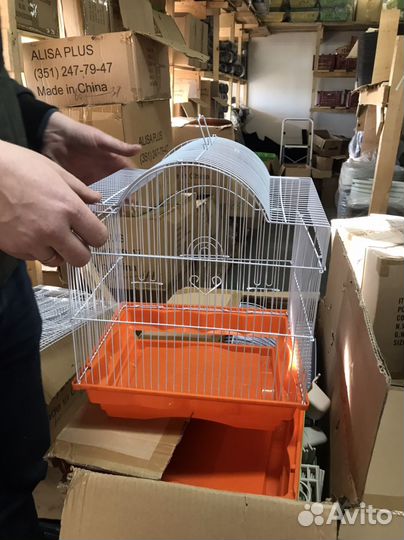 Клетки,игрушки для птиц оптом