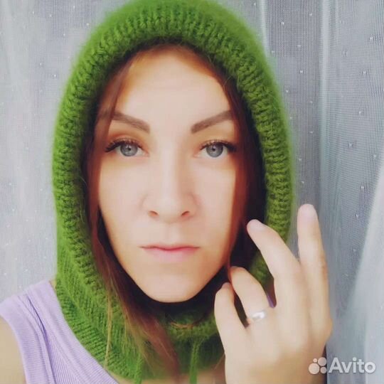 Капор из пуха норки