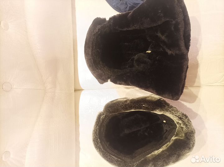 Шапка ушанка мужская