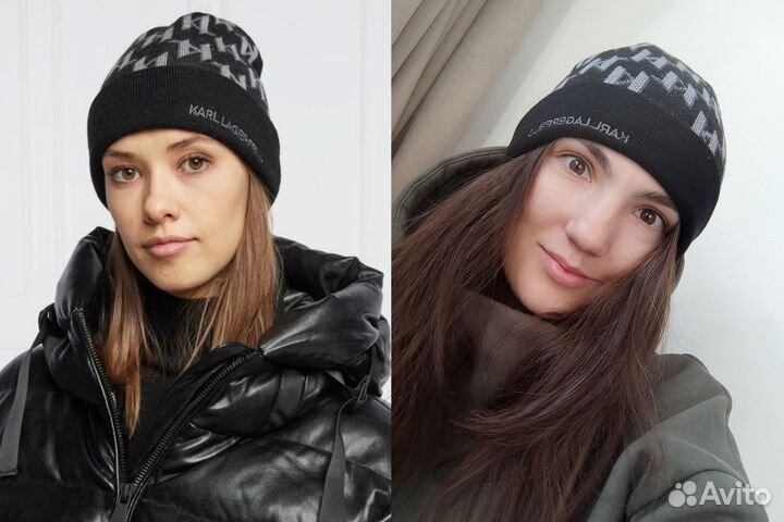 Женская шапка Karl Lagerfeld