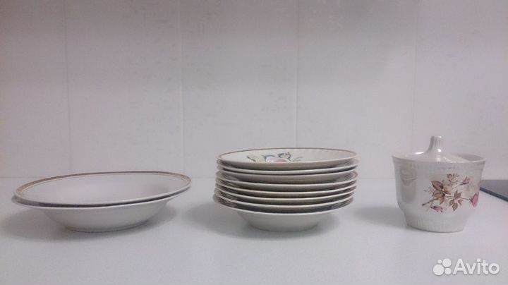 Набор Советского фарфора. 11 предметов