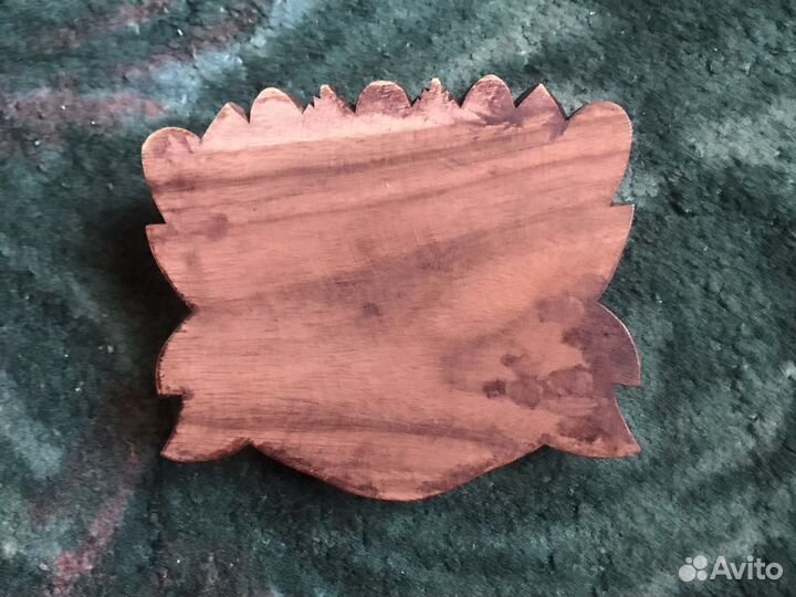 Деревянная пепельница