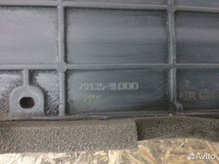 Защита радиатора верхняя Hyundai Solaris