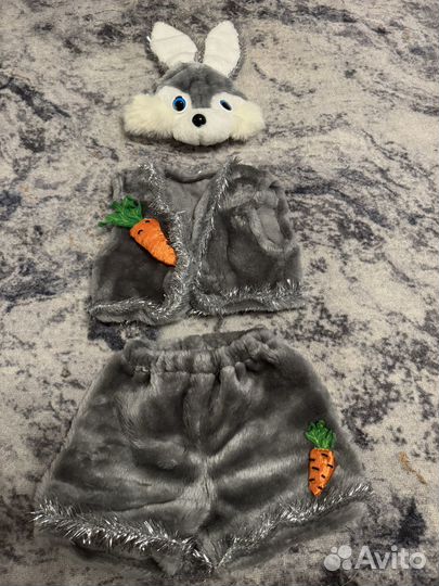 Костюм зайчика 86,92