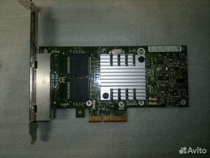 Сетевая карта intel E1G44HT (I340-T4) 4 x RJ45