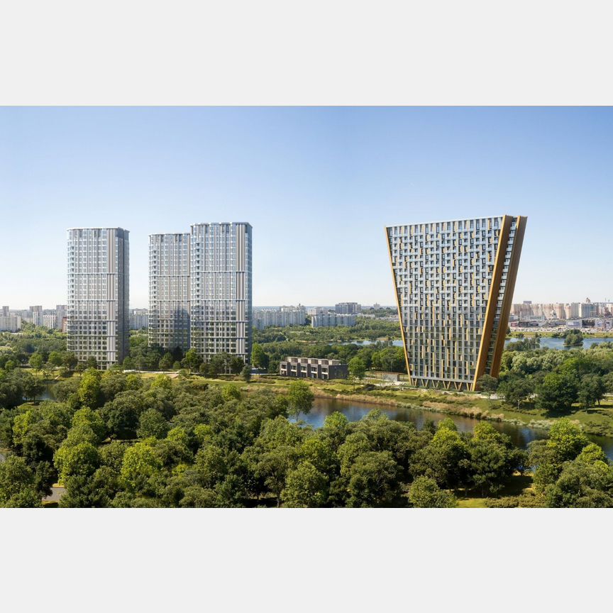 4-к. апартаменты, 124,2 м², 22/24 эт.