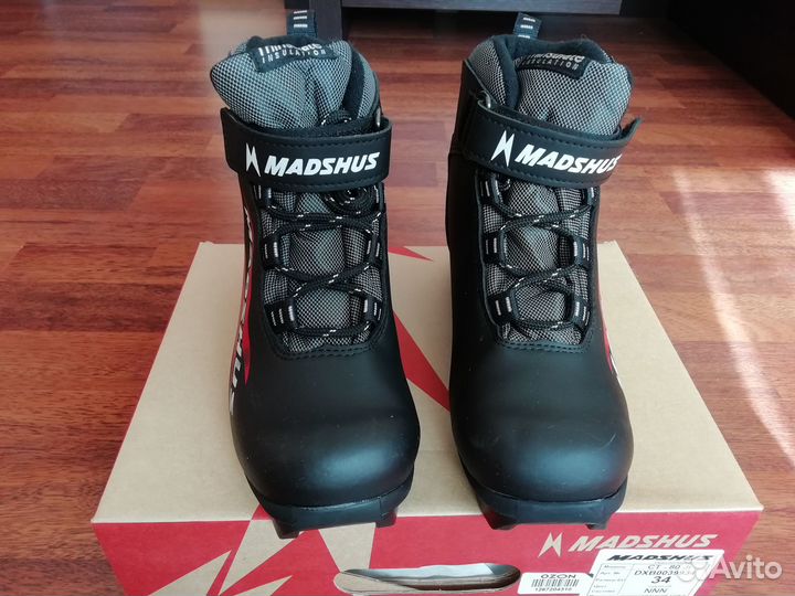 Лыжные ботинки детские Madshus CTJ 80 размер 34