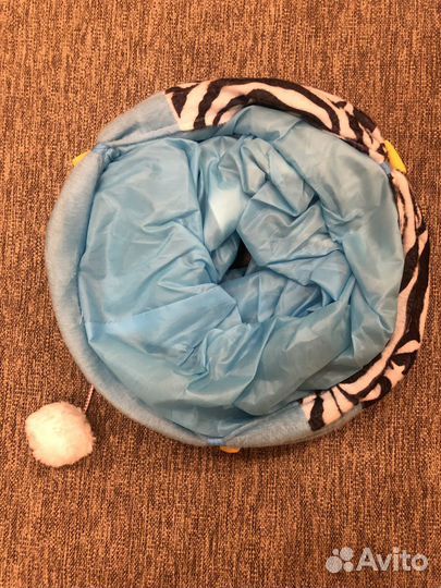 Тоннель для котят с шариком и ходом