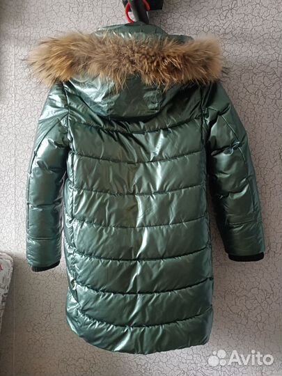 Пуховик для девочки 128