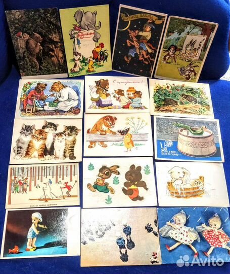 Открытки Раритет Искринская Четвериков Изогиз 50г