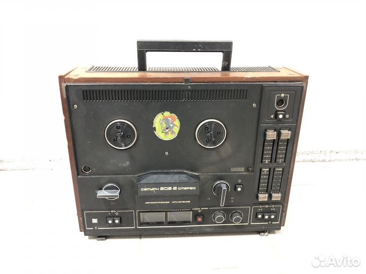 Катушечный магнитофон Сатурн 202-2