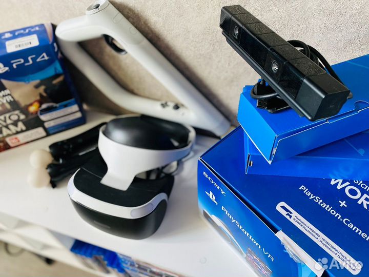 PS VR Шлем Sony VR PS4 PS5